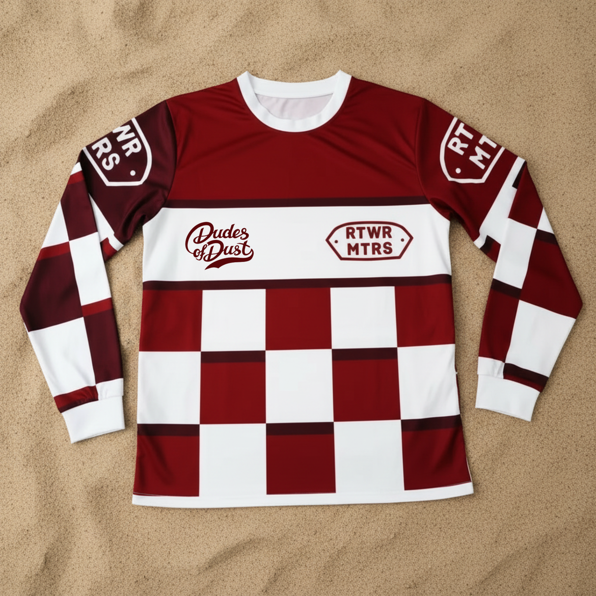 RTWR MTRS x Dudes of Dust “Red Dunes” Riding Jersey (Special Edition)