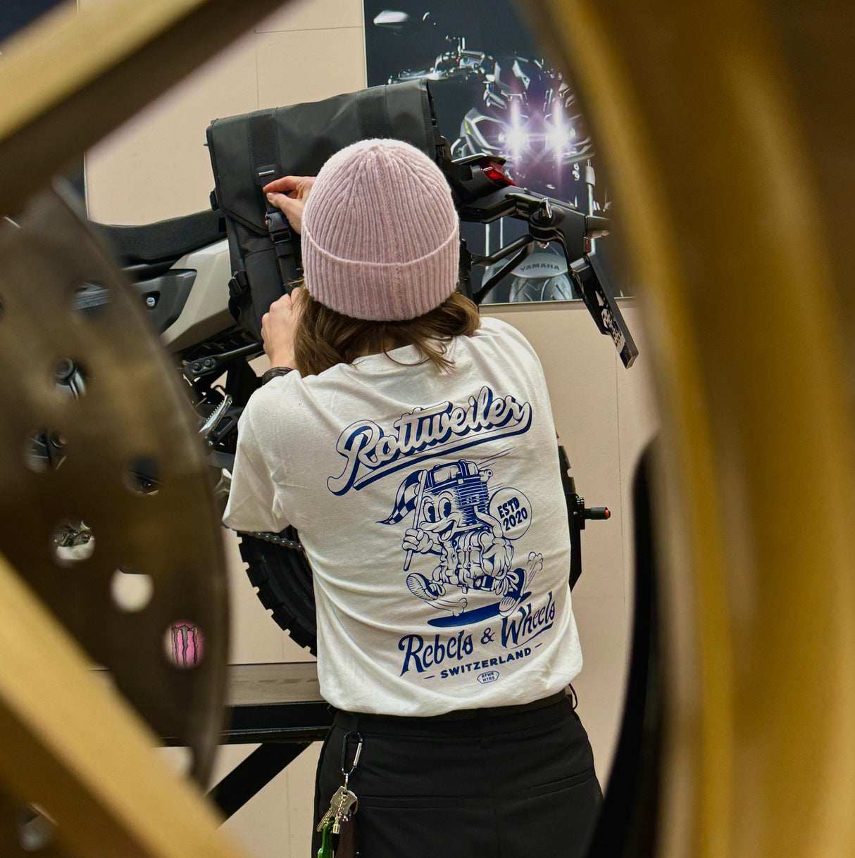 RTWR MTRS Rebels and Wheels Oversized T-Shirt