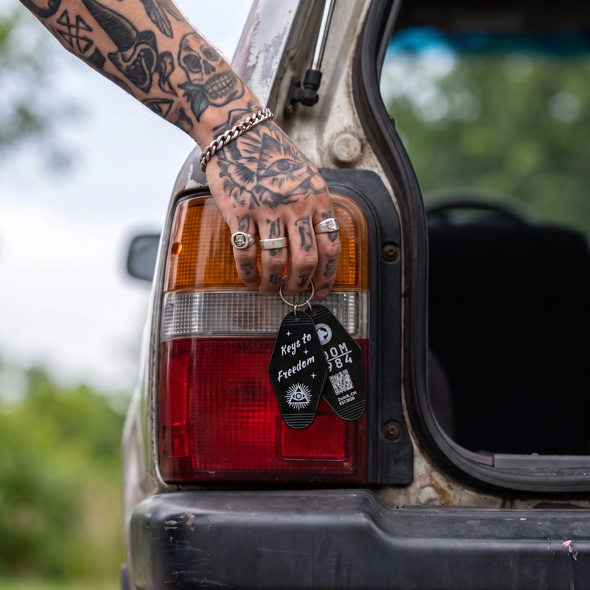 RTWR MTRS “Keys to Freedom” Keyring