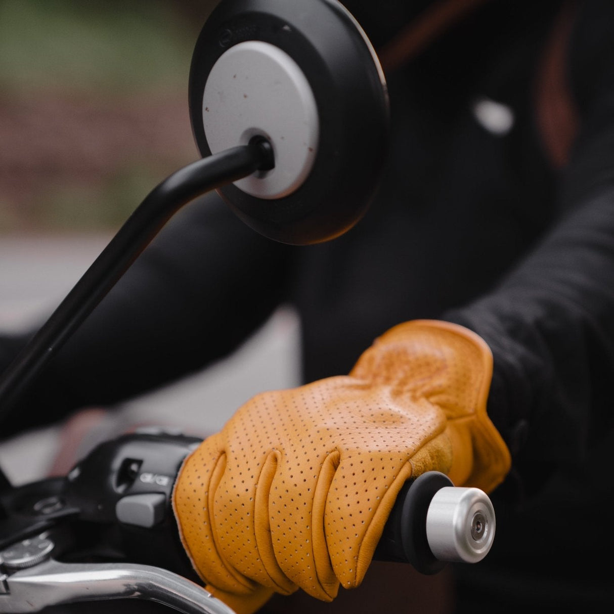 RTWR MTRS “1969” Vintage Motorcycle Riding Gloves - Rottweiler Motors