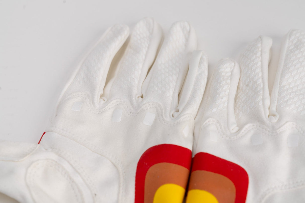 RTWR MTRS “1984” Light Offroad Gloves (White) - Rottweiler Motors