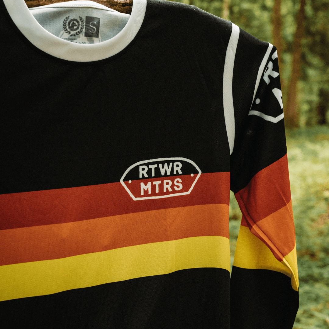 RTWR MTRS “1984” Riding Jersey (BLACK) - Rottweiler Motors