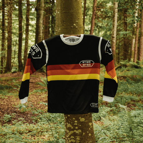 RTWR MTRS “1984” Riding Jersey (BLACK) - Rottweiler Motors