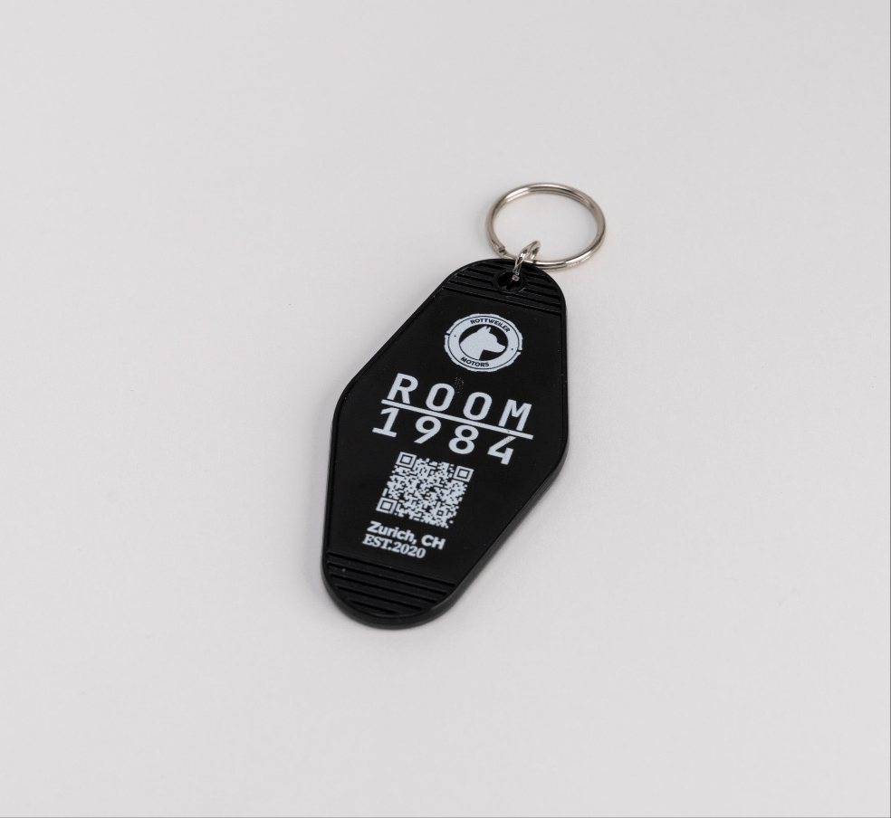 RTWR MTRS “Keys to Freedom” Keyring - Rottweiler Motors