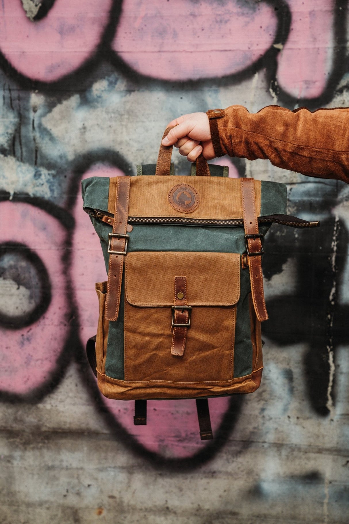 RTWR MTRS Milano Vintage Backpack - Rottweiler Motors