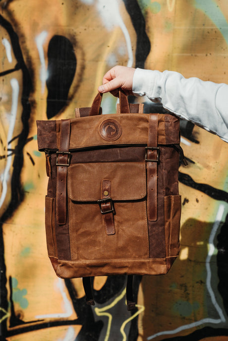 RTWR MTRS Milano Vintage Backpack - Rottweiler Motors