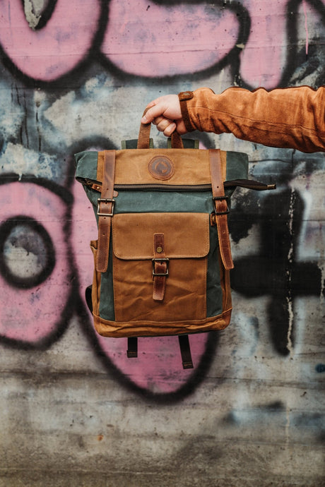 RTWR MTRS Milano Vintage Backpack - Rottweiler Motors