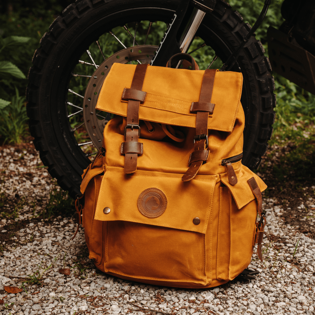 RTWR MTRS Sahara Vintage Backpack - Rottweiler Motors