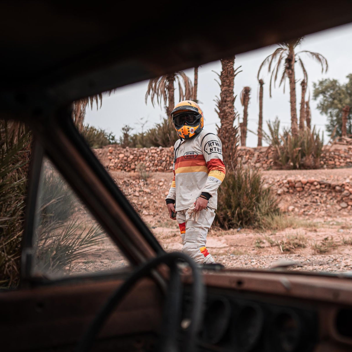 RTWR MTRS x Dudes of Dust “Wake up in the desert” Riding Jersey (Special Edition) - Rottweiler Motors