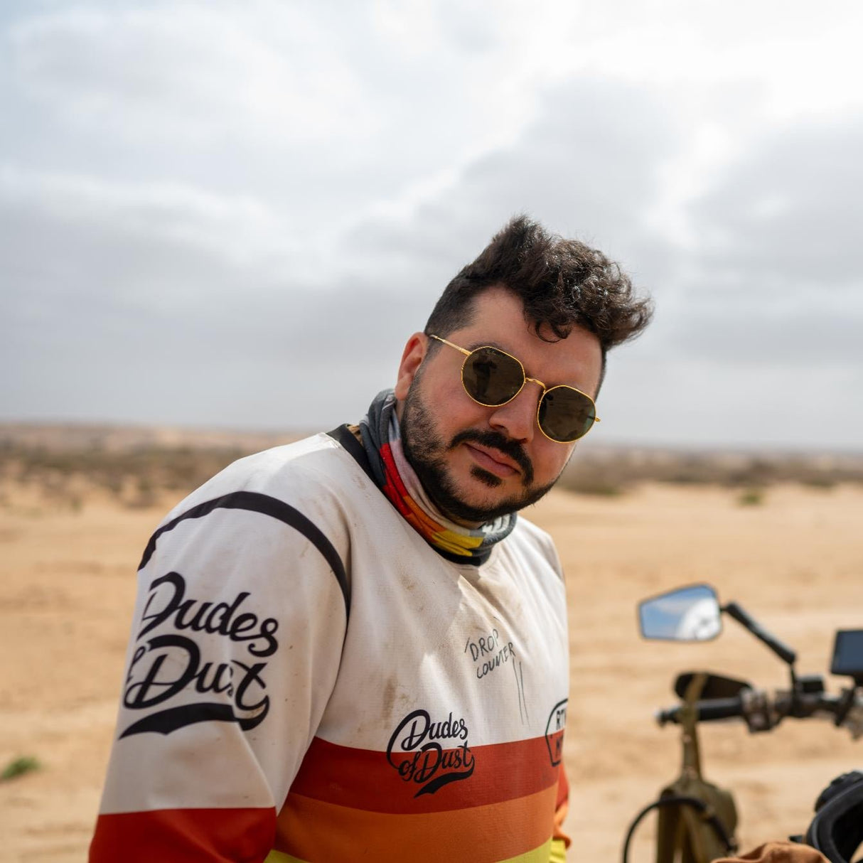 RTWR MTRS x Dudes of Dust “Wake up in the desert” Riding Jersey (Special Edition) - Rottweiler Motors