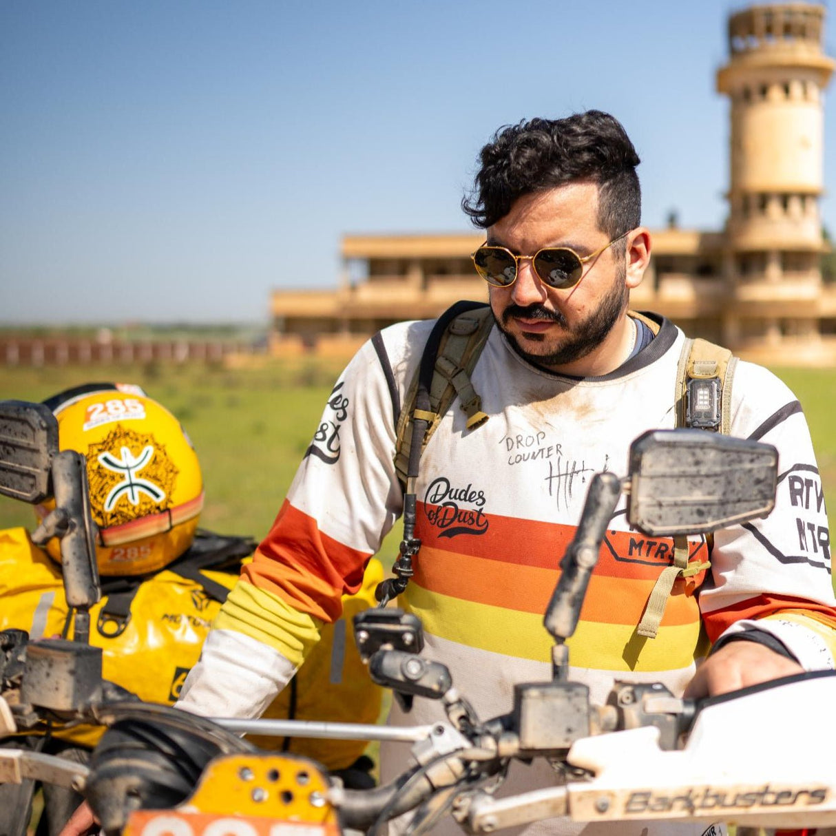 RTWR MTRS x Dudes of Dust “Wake up in the desert” Riding Jersey (Special Edition) - Rottweiler Motors