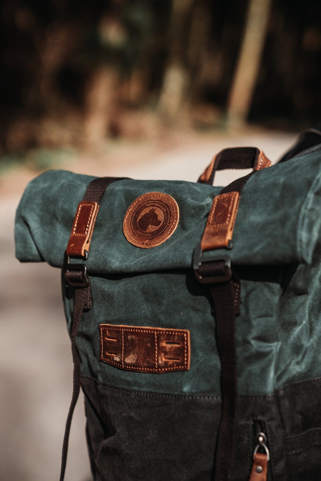 RTWR MTRS Zurich Vintage Backpack - Rottweiler Motors