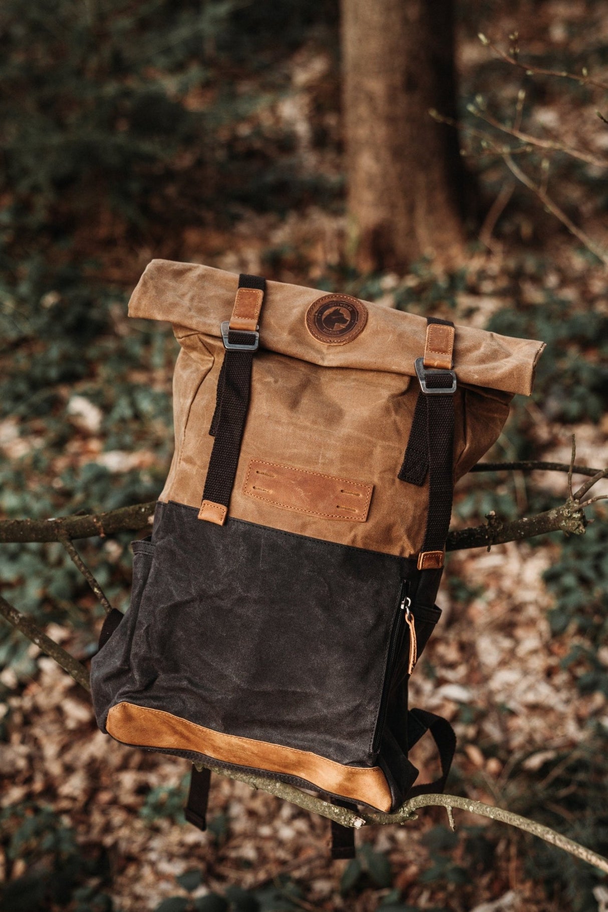 RTWR MTRS Zurich Vintage Backpack - Rottweiler Motors