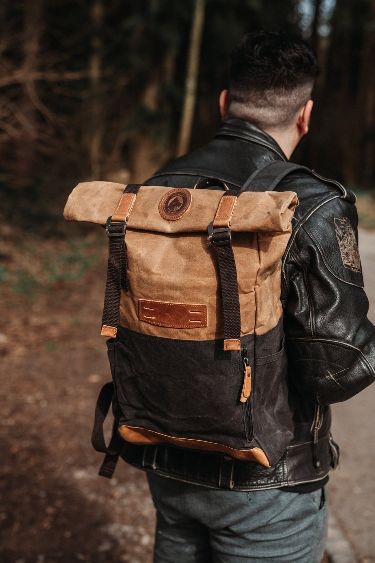 RTWR MTRS Zurich Vintage Backpack - Rottweiler Motors