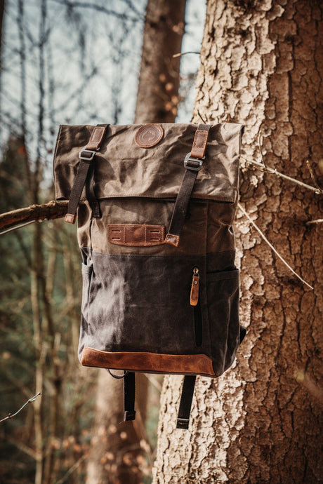 RTWR MTRS Zurich Vintage Backpack - Rottweiler Motors