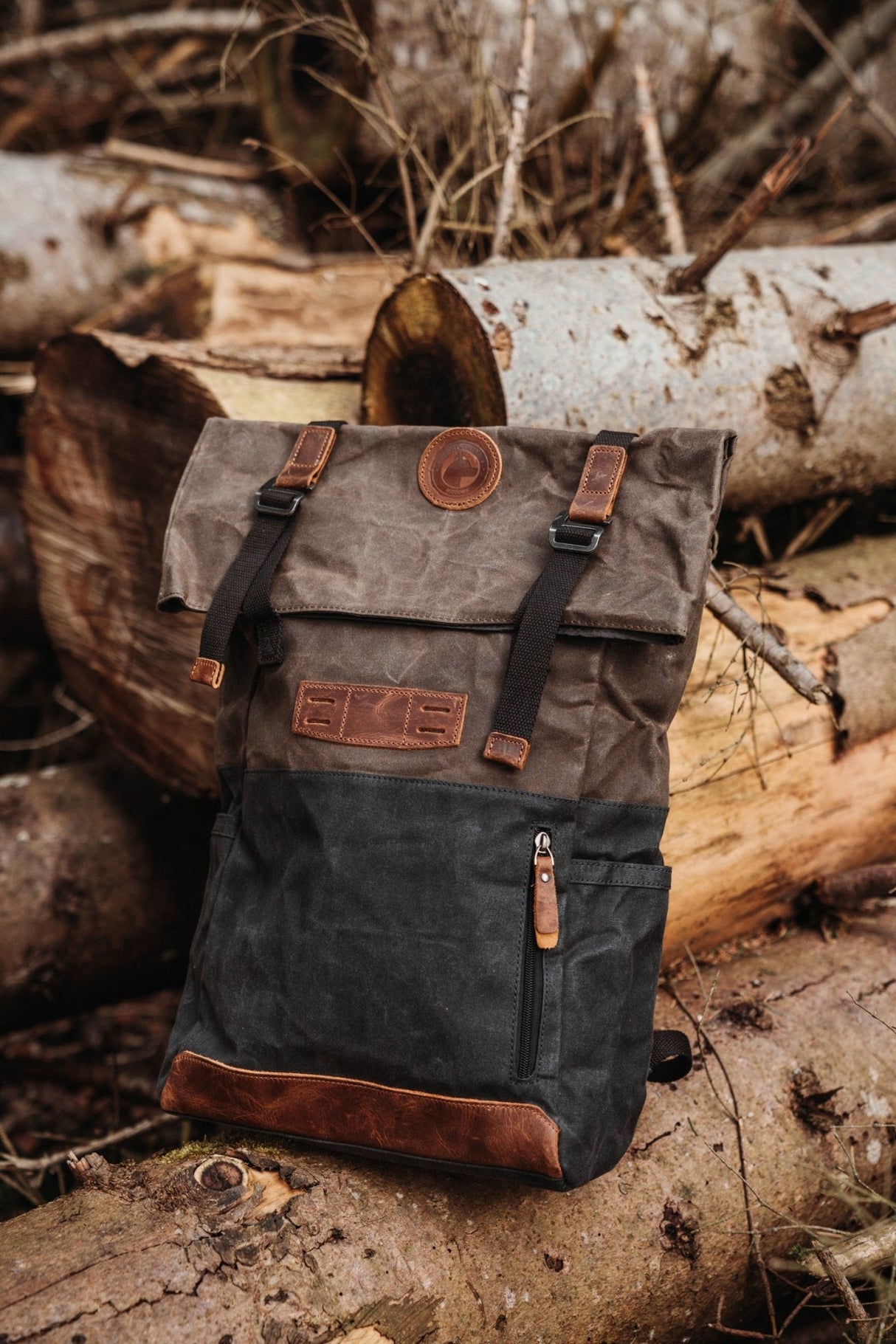 RTWR MTRS Zurich Vintage Backpack - Rottweiler Motors