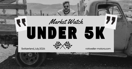 Swiss Market Watch #001: Where CHF 5,000 Buys the Most Motorcycle