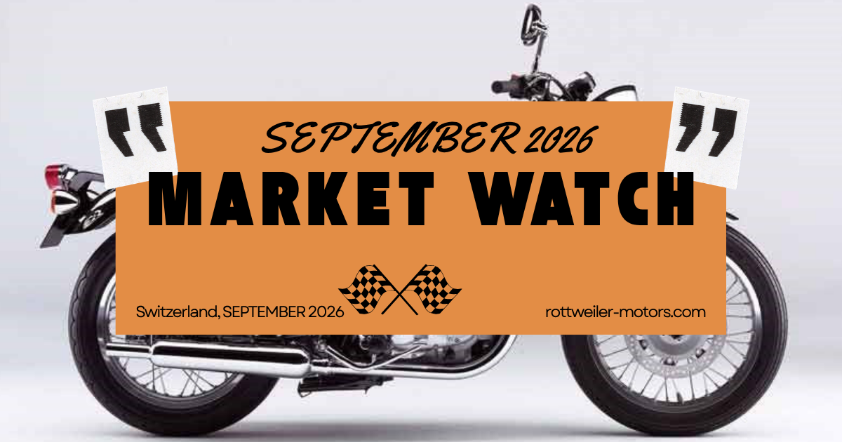 Swiss Motorcycle Market Watch – September 2026: Best Bikes Under CHF 5,000