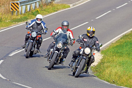 Kawasaki W650 on the road for the August 2026 Swiss Motorcycle Price Index