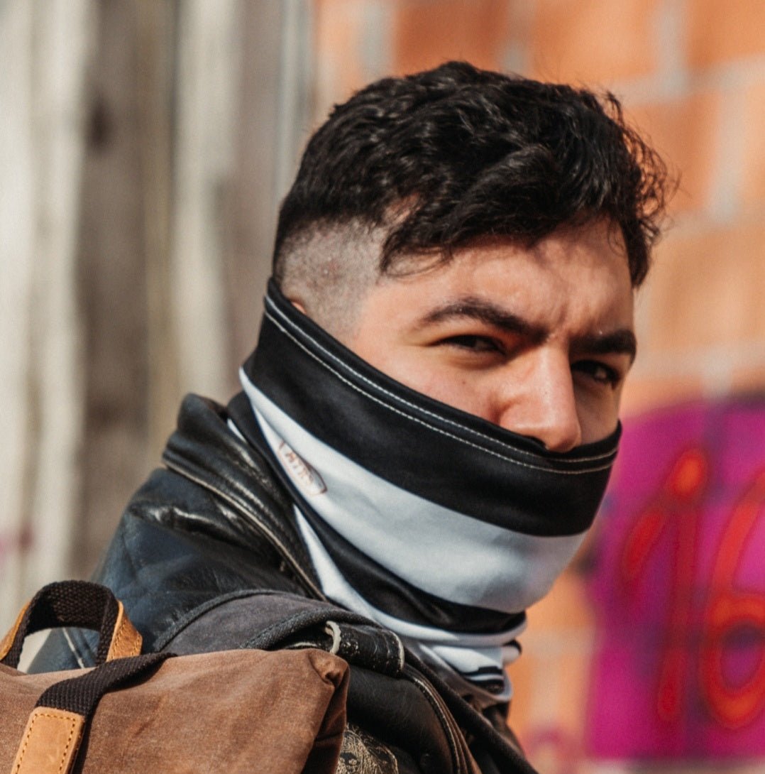 Embrace the Rebel Spirit with the RTWR MTRS "1969" Tube Scarf