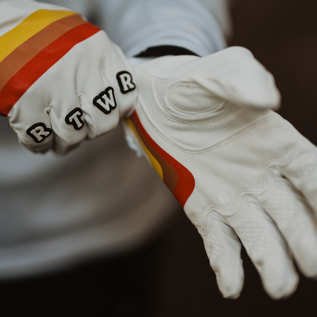 RTWR MTRS “1984” Light Offroad Gloves (White)