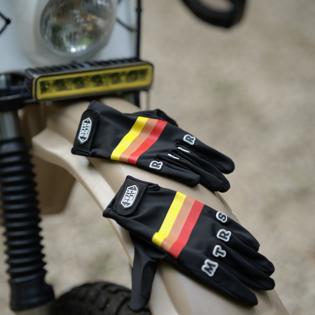 RTWR MTRS “1984” Light Offroad Gloves (BLACK)