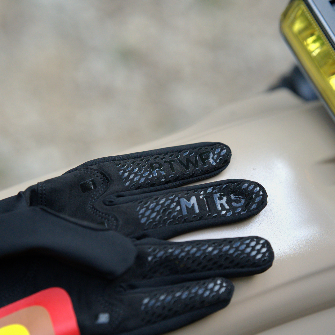 RTWR MTRS “1984” Light Offroad Gloves (BLACK)