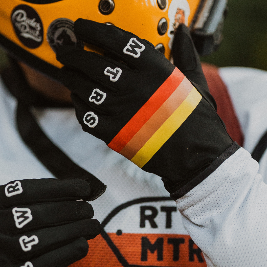 RTWR MTRS “1984” Light Offroad Gloves (BLACK)