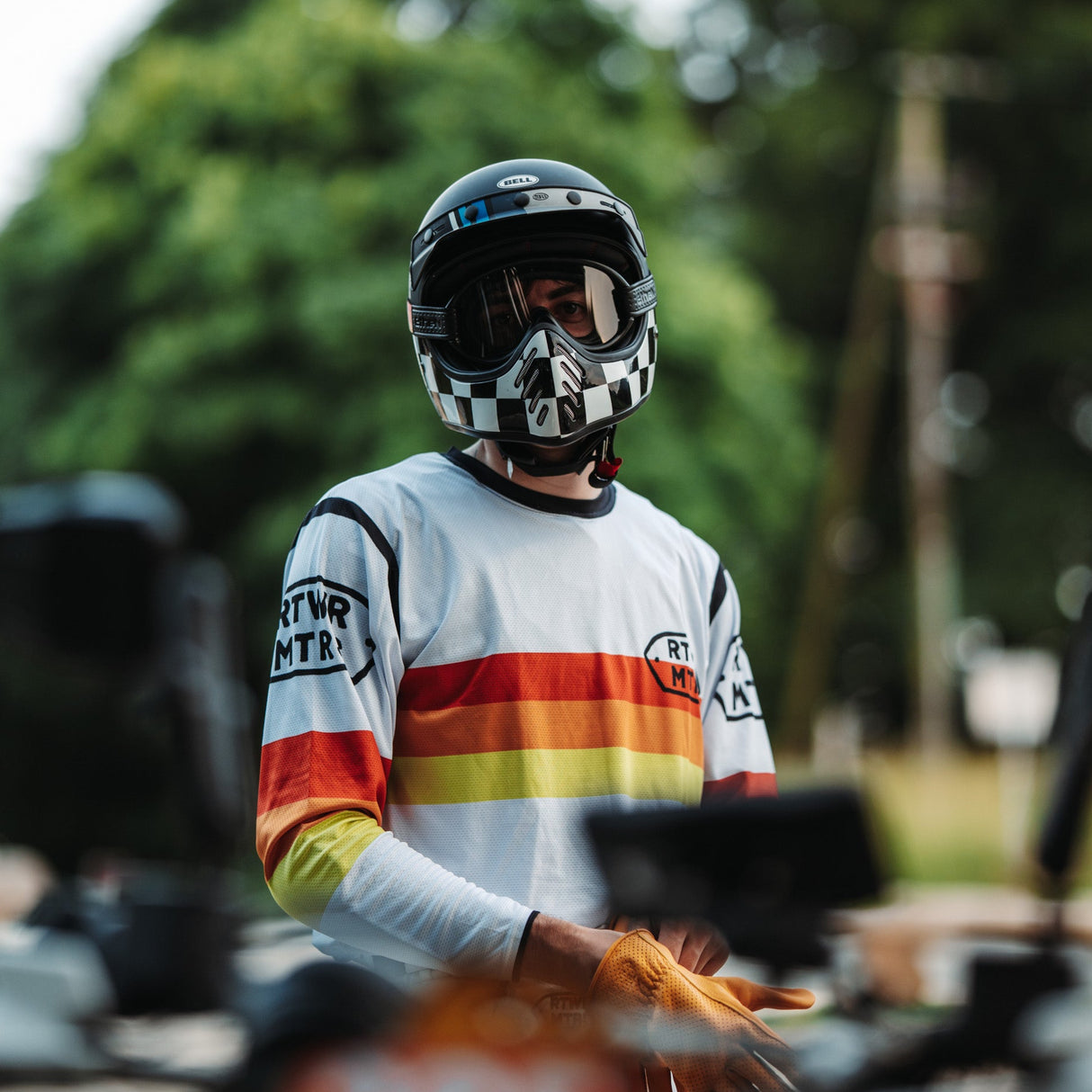 RTWR MTRS “1984” Riding Jersey (WHITE)