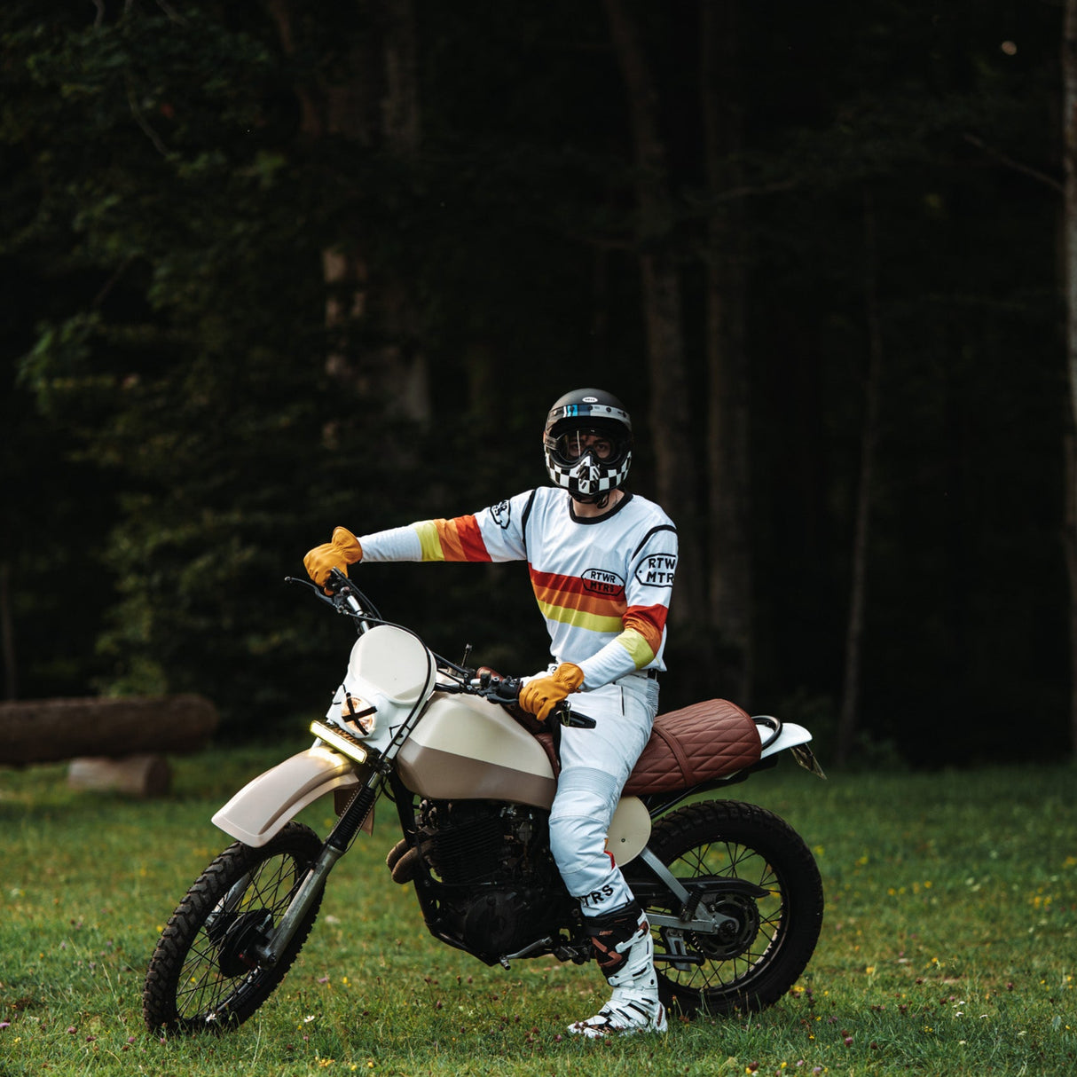 RTWR MTRS “1984” Riding Jersey (WHITE)