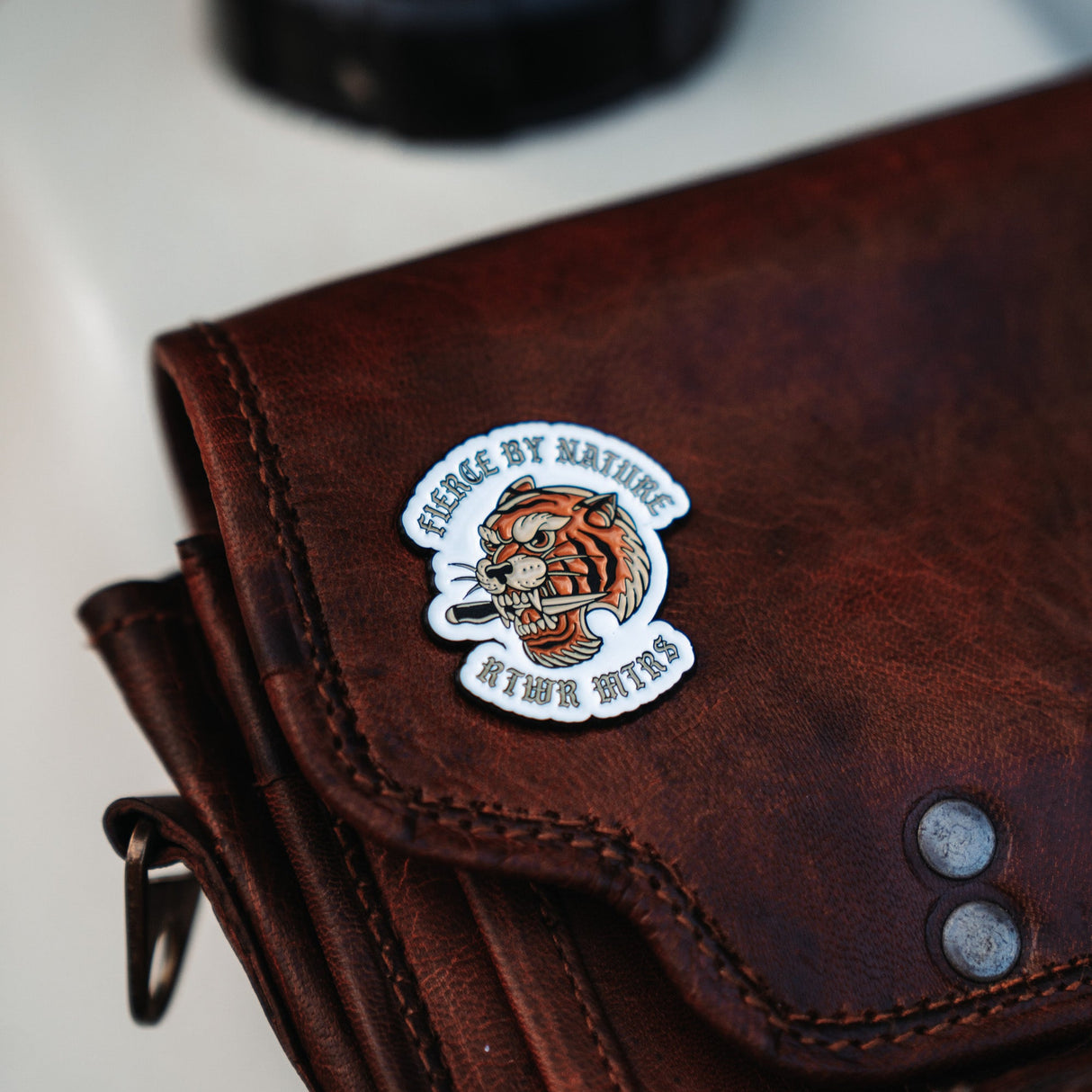 RTWR MTRS "Fierce by Nature" Pin