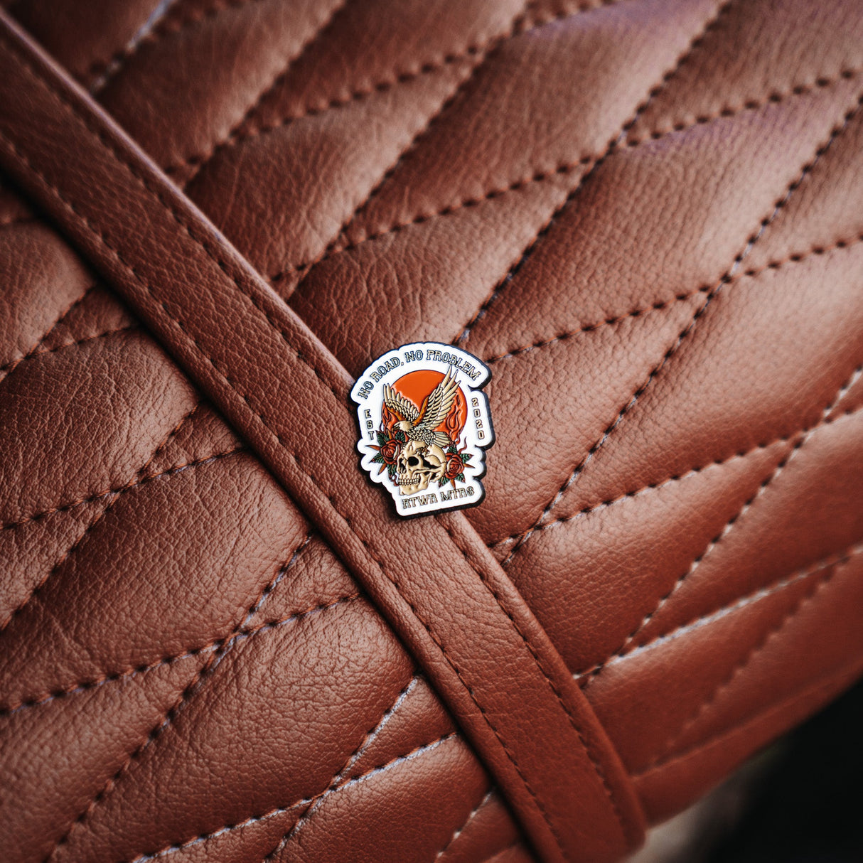 RTWR MTRS "No Road No Problem" Pin
