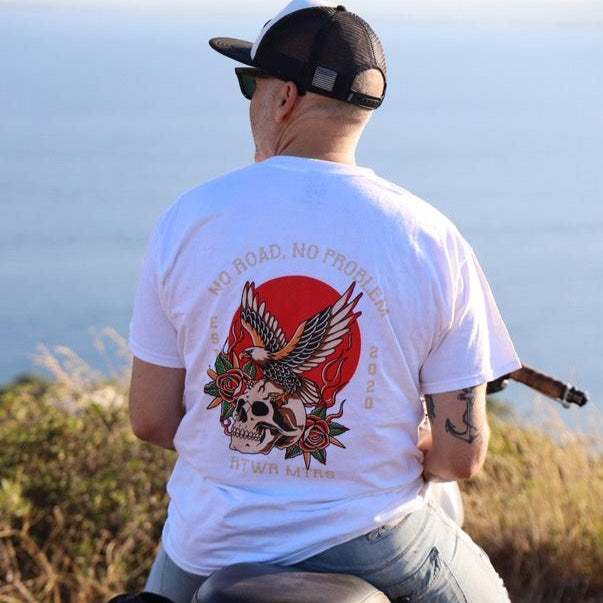 RTWR MTRS "No Road No Problem" Oversized T-Shirt