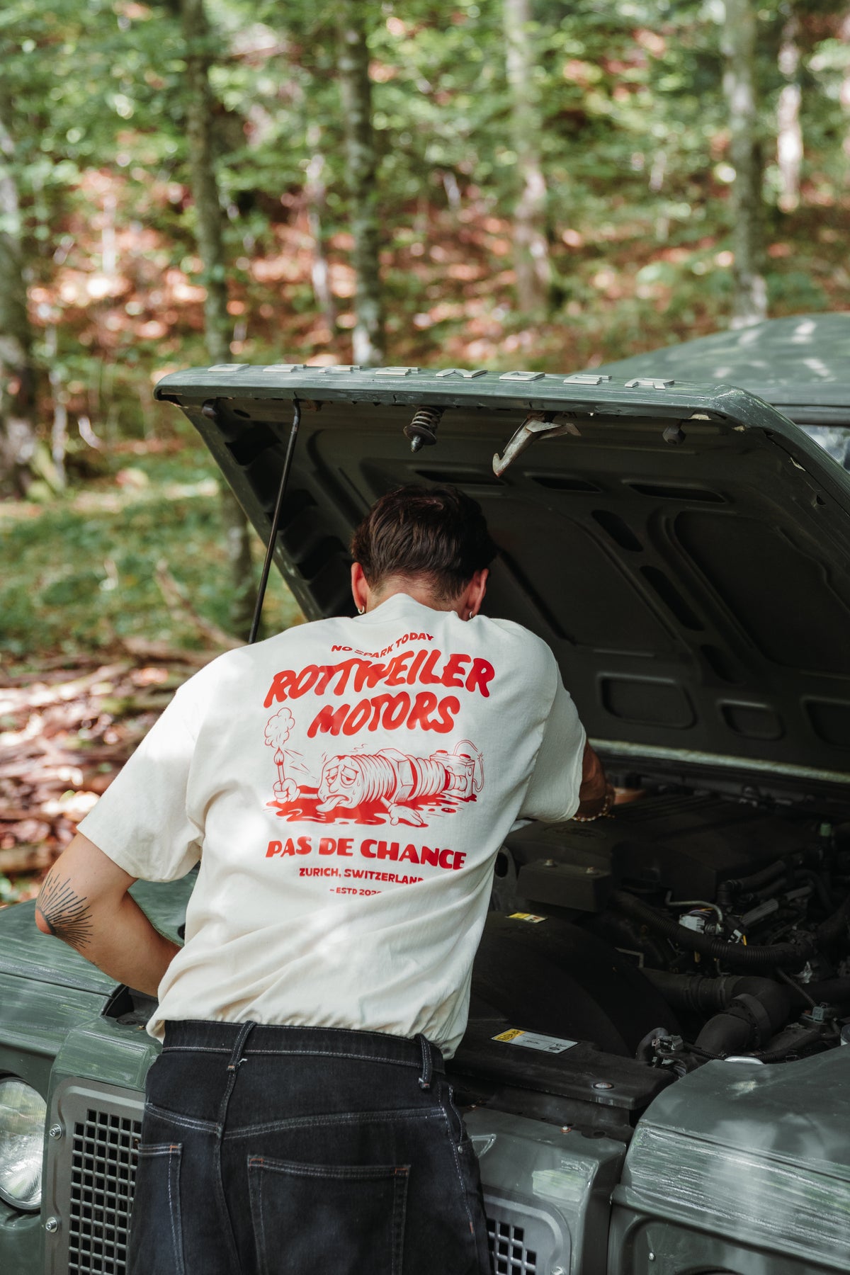 RTWR MTRS "No Spark Today" Oversized T-Shirt