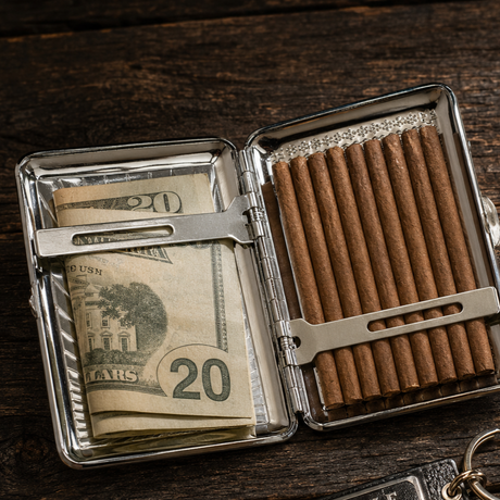 Bad Company – Étui à cigarettes vintage en métal