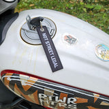 RTWR MTRS “Not Street Legal” Woven Keychain
