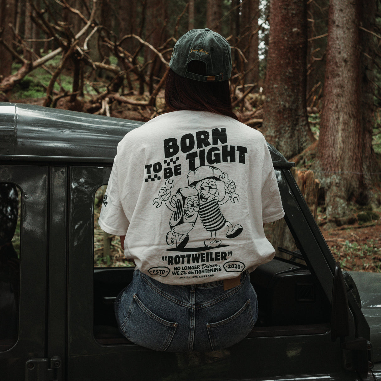 RTWR MTRS "Born To Be Tight" Oversized T-Shirt