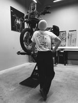 RTWR MTRS "Rebels & Wheels Tee" Oversized T-Shirt