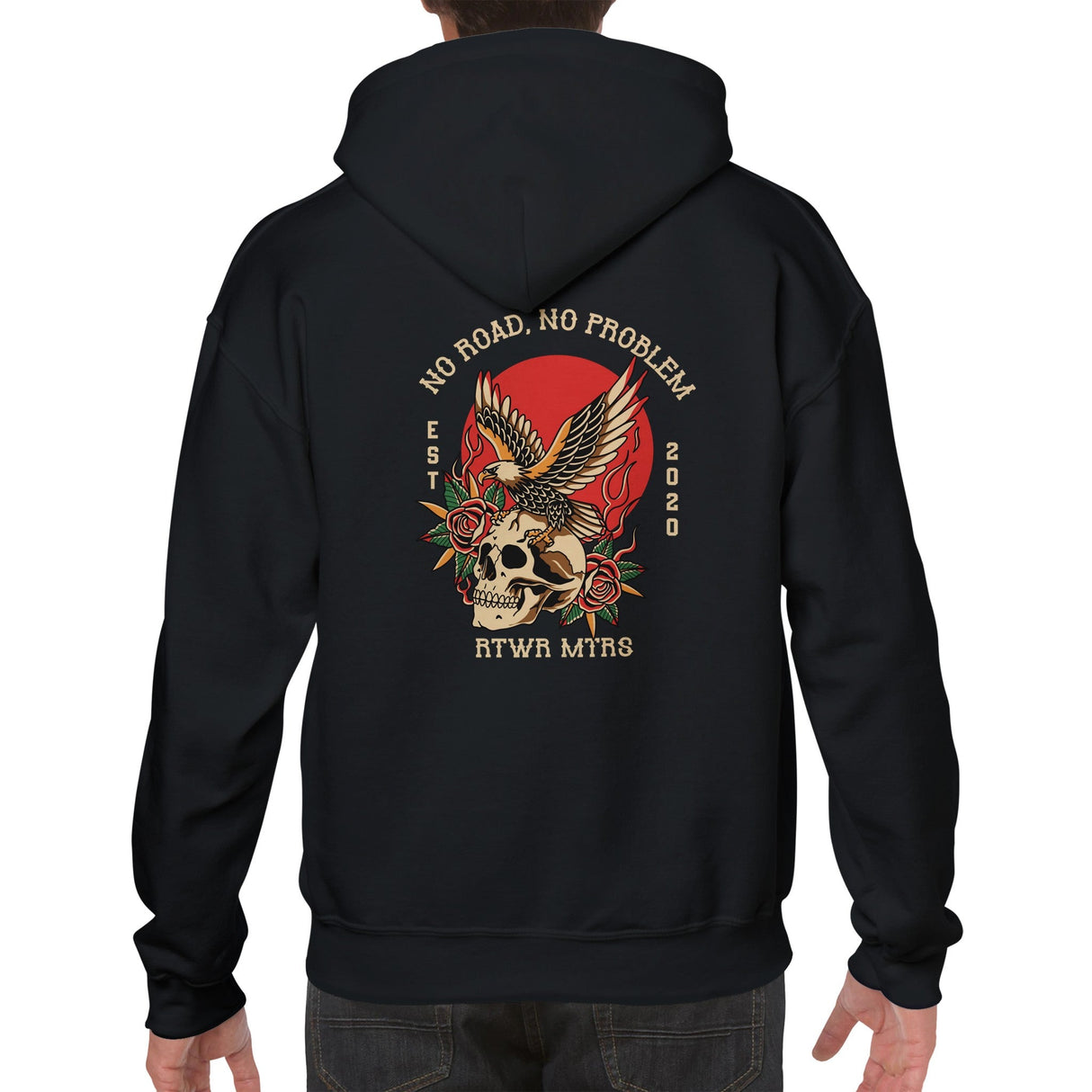 RTWR MTRS "No Road No Problem" Hoodie - Rottweiler Motors