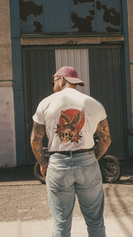 RTWR MTRS "No Road No Problem" Oversized T-Shirt - Rottweiler Motors