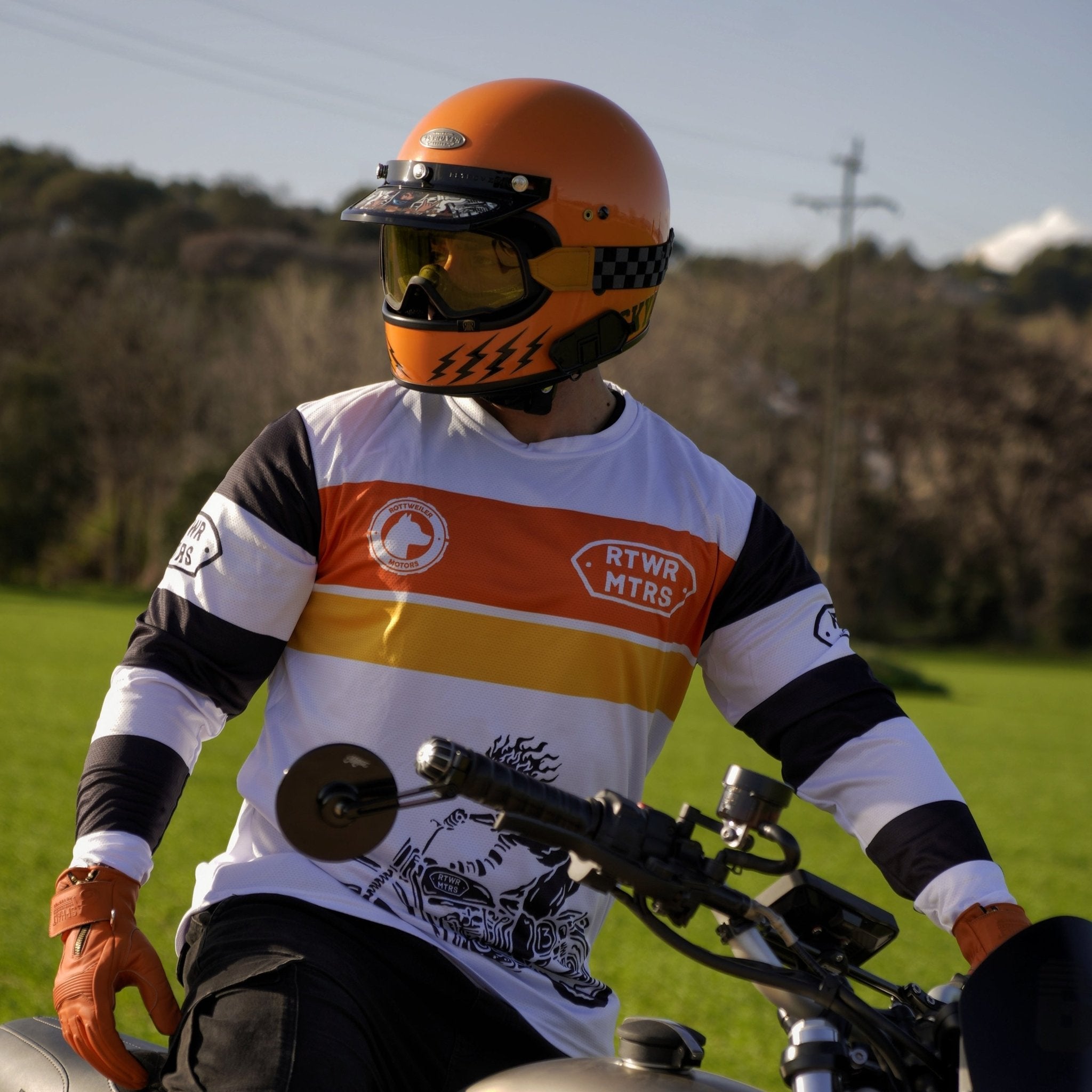 The Breakout Retro Motorcycle Jersey | RTWR MTRS – Rottweiler Motors