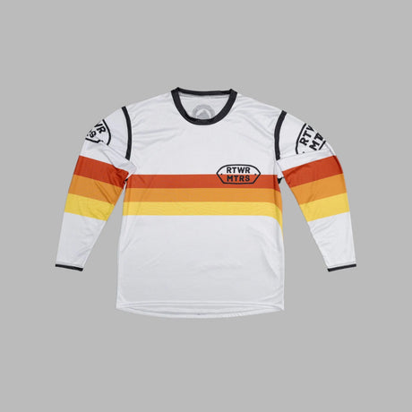 “1984” Riding Jersey (WHITE) - Rottweiler Motors